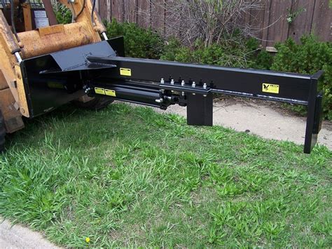 wood splitter skid steer|skid steer wood splitter attachments.